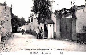 Mila - Caserne du 15e Regiment Senegalais - 1939
